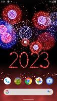 New Year 2023 Fireworks 4D plakat