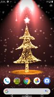 Christmas tree live wallpaper plakat