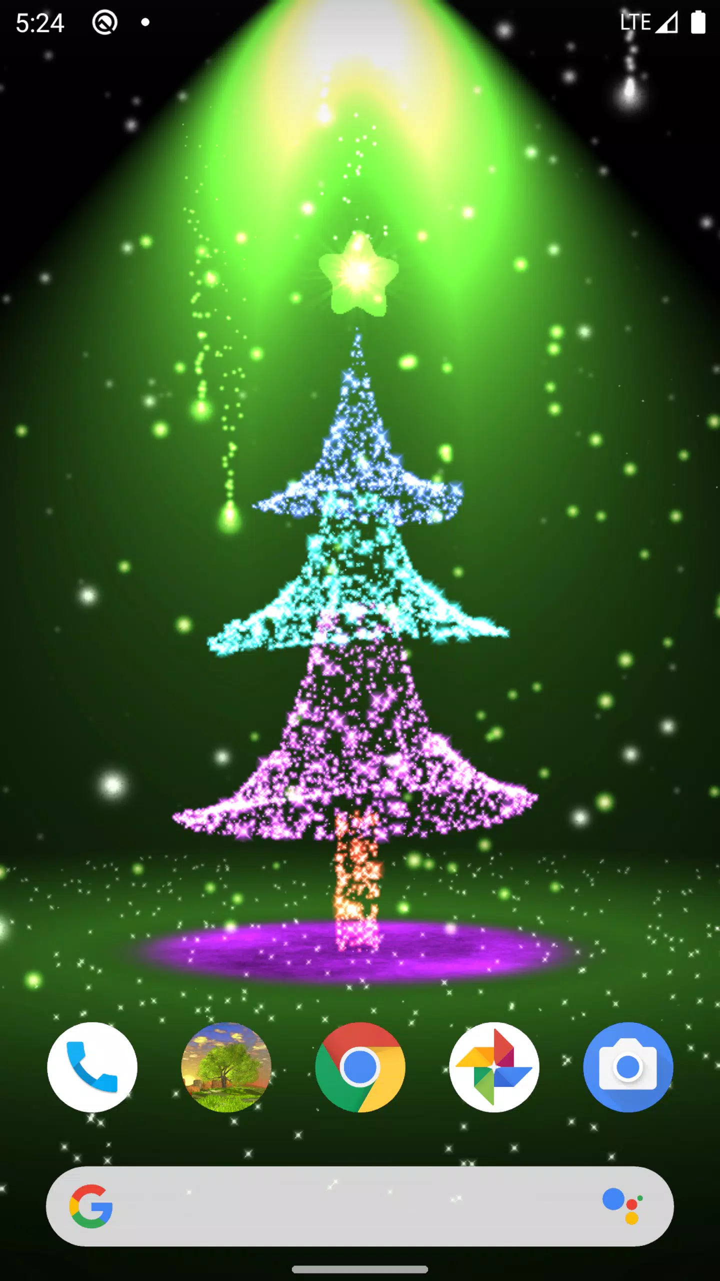 Descarga de APK de Árbol de Navidad fondo animado para Android