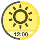 Solar Clock: Circadian Rhythm أيقونة