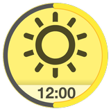 Solar Clock: Circadian Rhythm icône