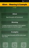 Idioms and Phrases Dictionary imagem de tela 2