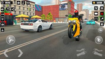 Jogos de corrida de moto imagem de tela 2