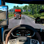 Euro Truck Driving Sim Game ícone