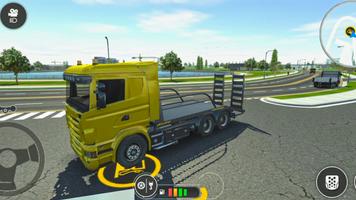 Euro Truck Driving Sim Game imagem de tela 2