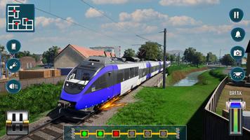 Indian Train Simulator Games Affiche