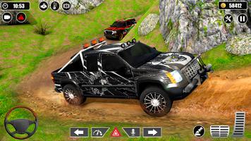Offroad Jeep Driving 3d Game Affiche