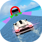 Car Aqua Race 3D - Water Park Race icône