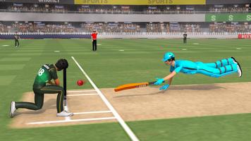 Jeux de cricket du monde réel capture d'écran 1