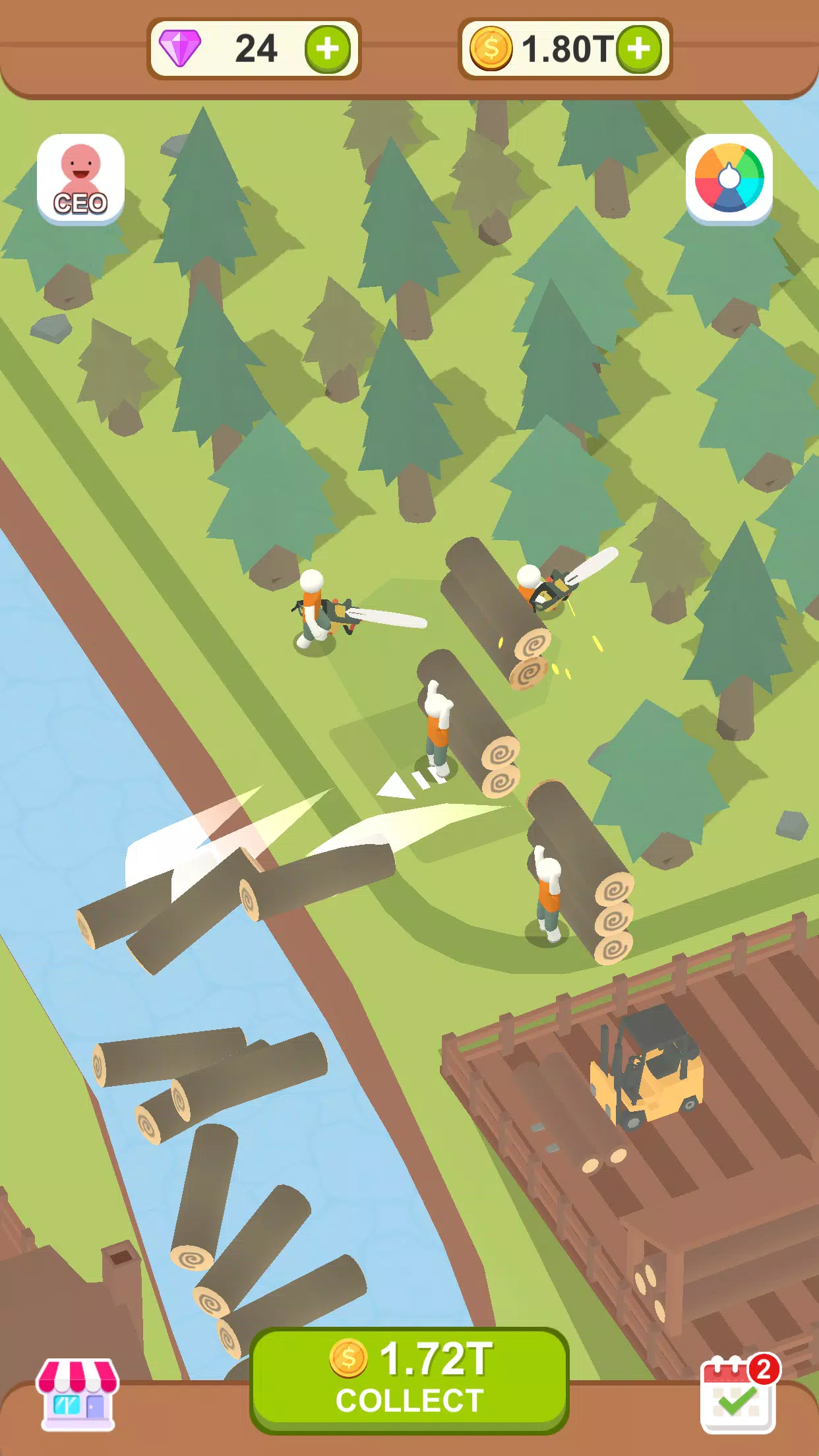 Aquatic Logging Factory