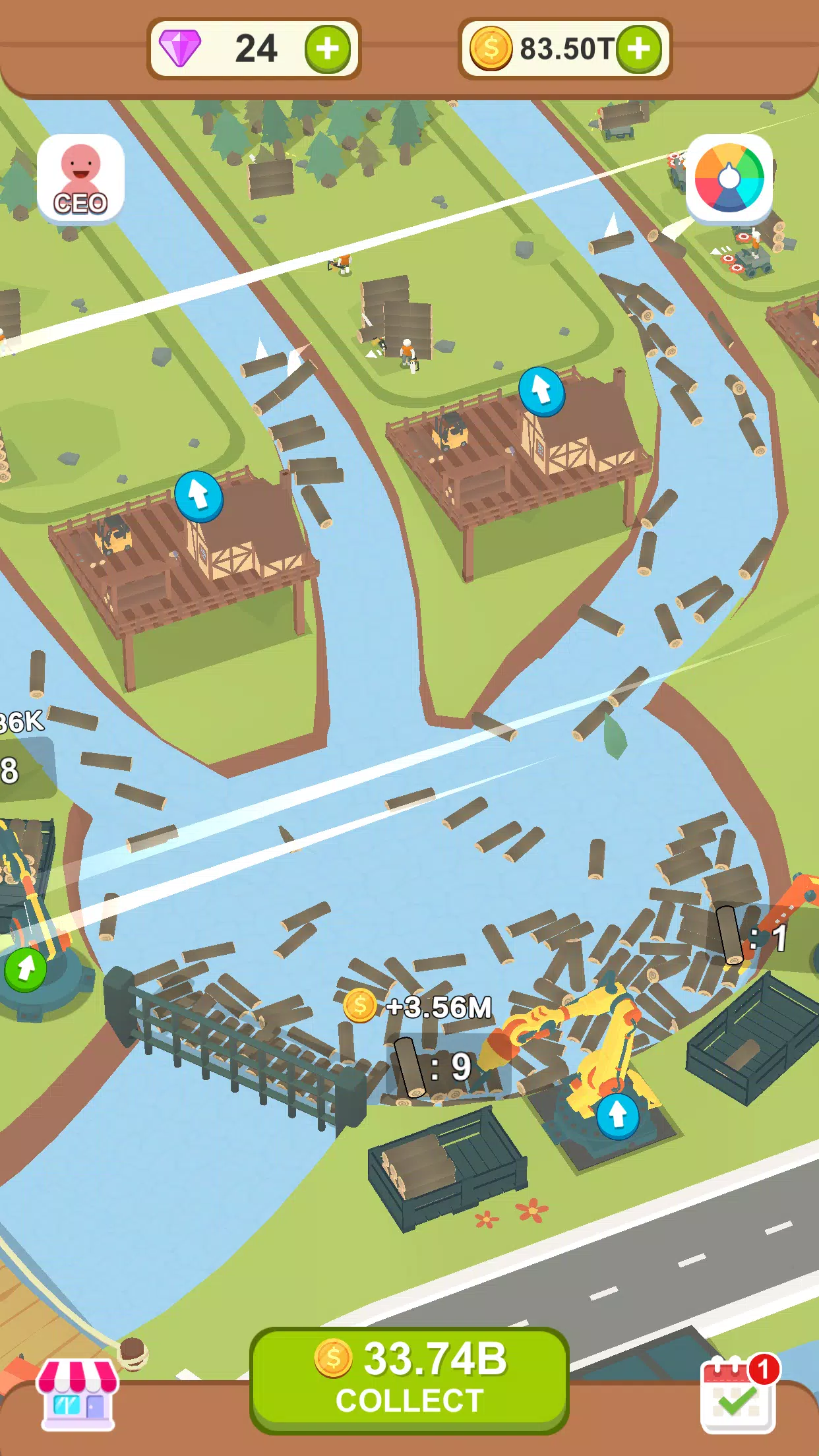 Aquatic Logging Factory