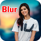 Blur Image Background photo frame simgesi