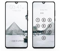 Paris Lock Screen poster