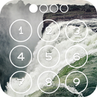 آیکون‌ Waterfall Lock Screen
