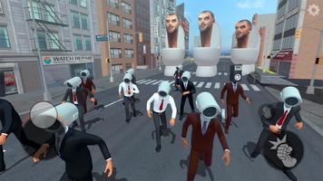 Escape Skibidi Toilet الملصق