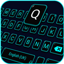 Aqua Neon Keyboard APK