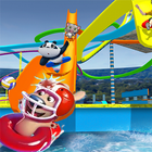 Aqua WaterPark Slide Game 2019 icône