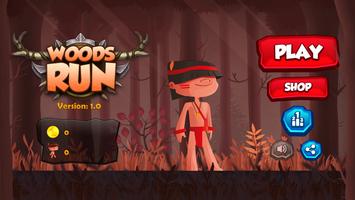 Woods Story: Jungle Run Adventure Affiche