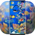 Aquarium Video Wallpaper live آئیکن