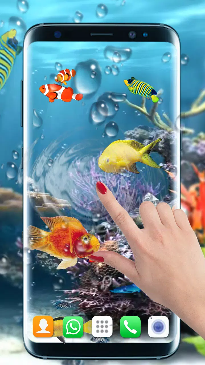 Descarga de APK de peces de acuario en vivo fondos de pantalla 3d pec para  Android