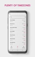Time Zone Clock captura de pantalla 2