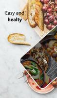 Recettes savoureuses Affiche