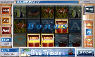 Blue Treasure Slots capture d'écran 2