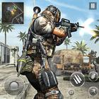 Commando Strike War Army Games icône