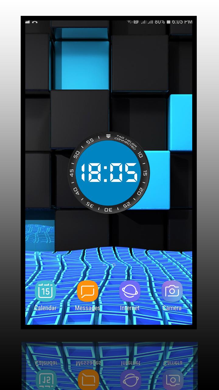 Android 用の デジタル 時計 ウィジェット 3d 生きる 壁紙 4k Apk をダウンロード