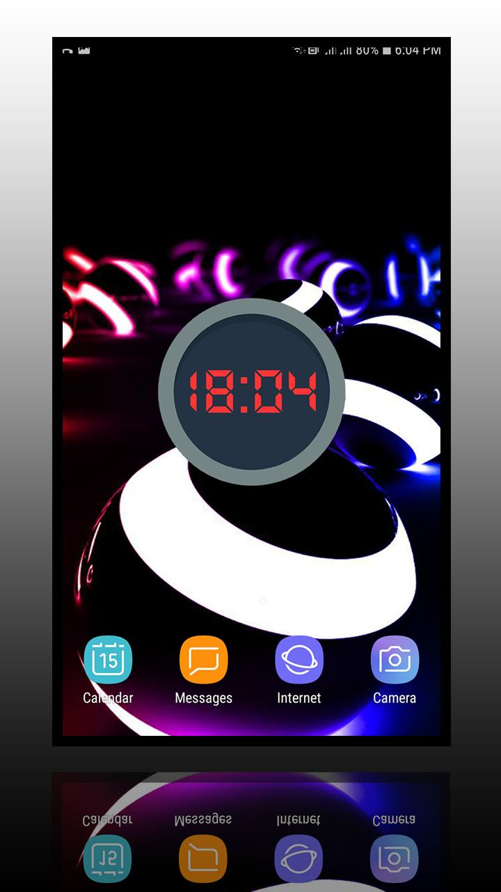 Android 用の デジタル 時計 ウィジェット 3d 生きる 壁紙 4k Apk をダウンロード