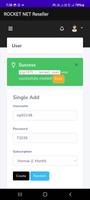 ROCKET NET Reseller capture d'écran 2