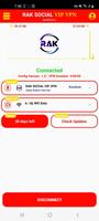 Rak social vip vpn captura de pantalla 1