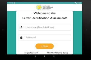 Letter ID Assessment Cartaz