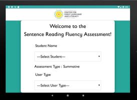 Sentence Fluency Assessment fo poster