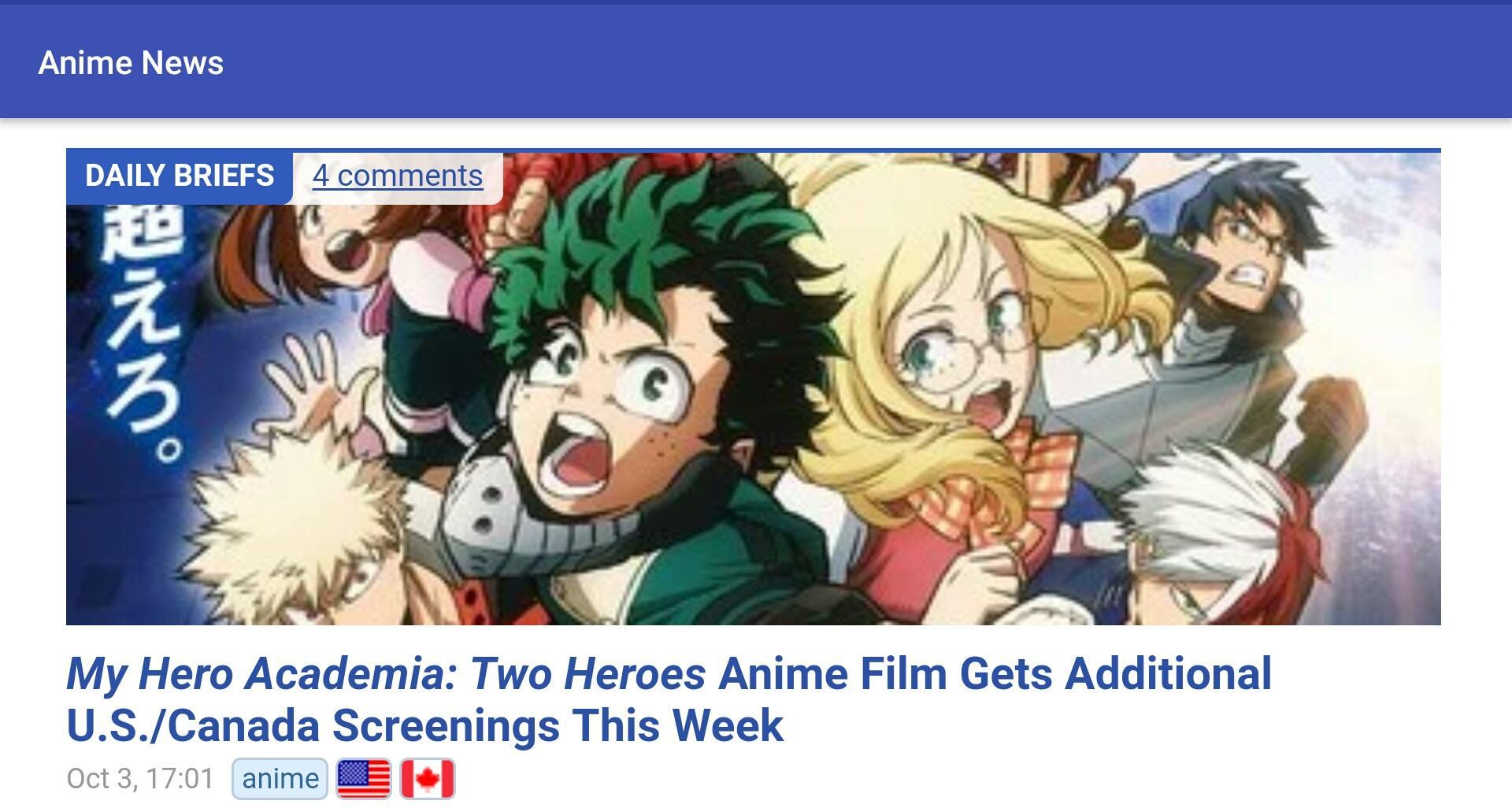 Anime news