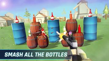 Bottle Gun Shooting Plakat