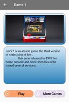 Arcade Games (King of emulator) اسکرین شاٹ 3