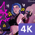 Jinx Arcane Wallpaper 4K & HD