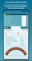 Brick Arch Calculator تصوير الشاشة 3