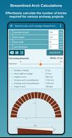 Brick Arch Calculator 스크린샷 1