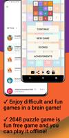 2048 Puzzle Challenge تصوير الشاشة 3