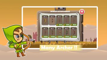 Archer Desert - Tower Defender اسکرین شاٹ 1