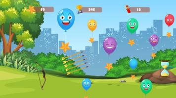 Игра лучник - воздушный шарик скриншот 3