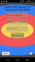 Archery Setup Calculator ảnh chụp màn hình 1