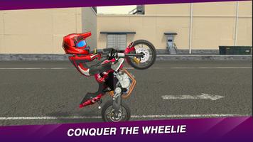 Stunt Bike Freestyle Plakat