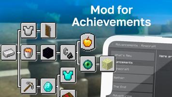 Achievements Mod for mcpe Affiche