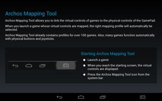 Archos Mapping Tool (GamePad) ảnh chụp màn hình 2