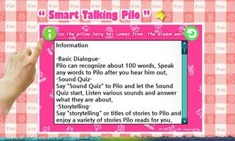 Smart Talking Pilo English(US) capture d'écran 1