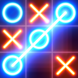 Tic Tac Toe glow - Puzzle Game أيقونة