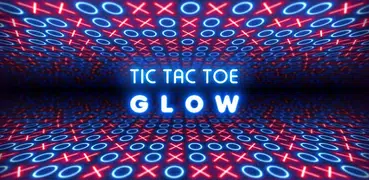 Tic Tac Toe Glow: 2 Players